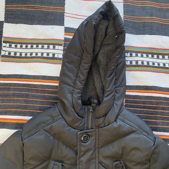 Zara Boys Down Puffer Coat Jacket. Black. Size 5. Excellent Shape! Hooded. - Picture 12 of 13